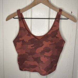 Lululemon Align Tank Top Size 6 Pink Camo